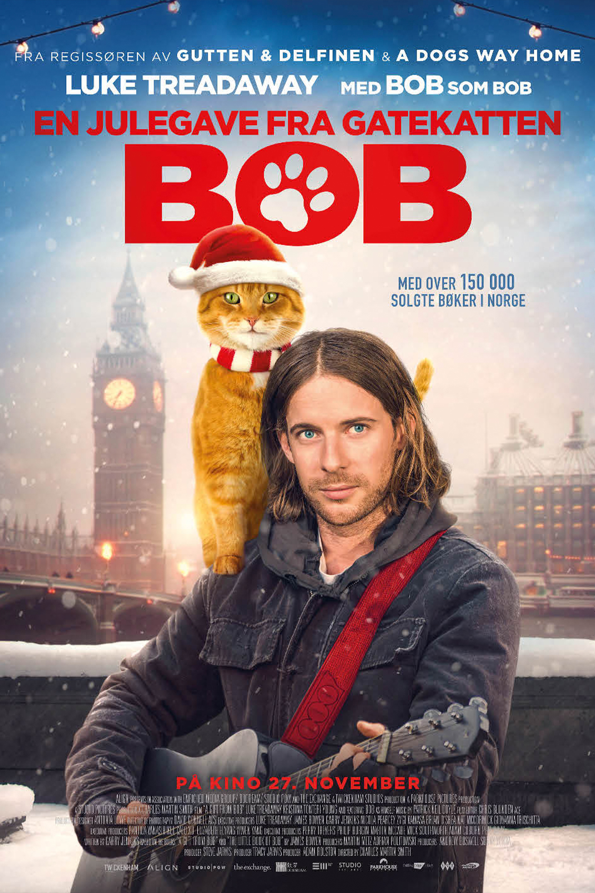 En julegave fra gatekatten Bob