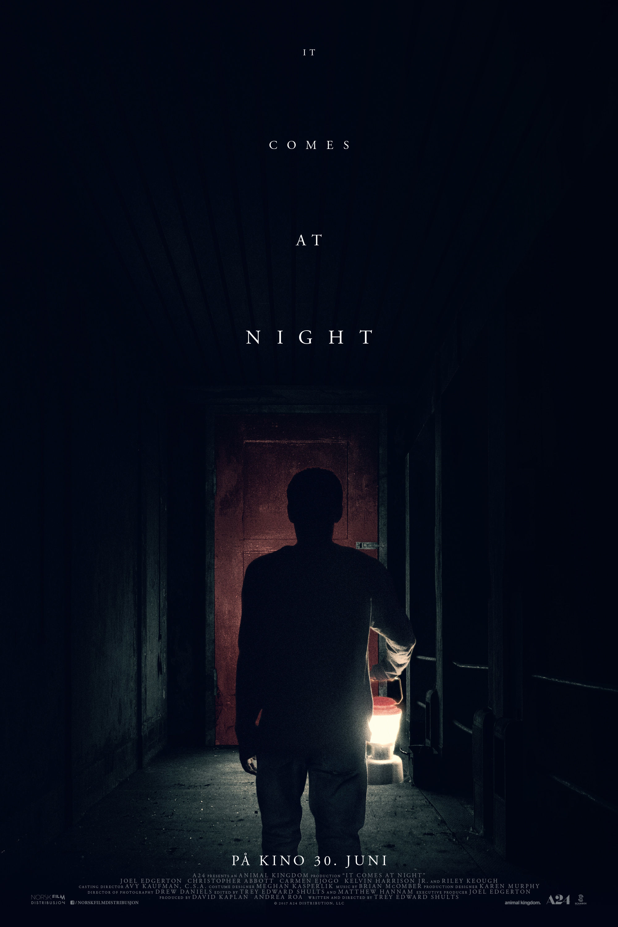 It comes at night