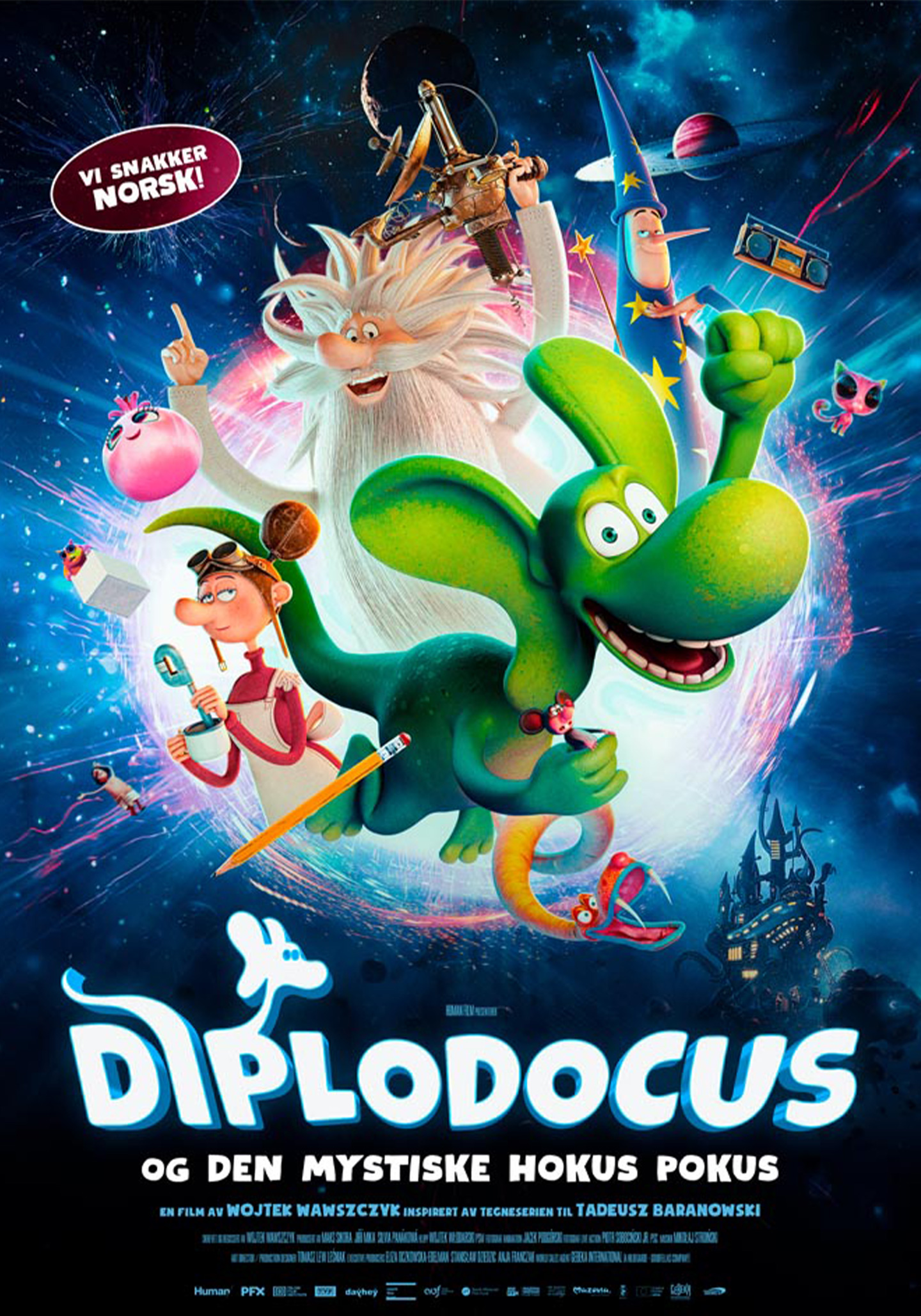 Diplodocus og den magiske hokus pokus