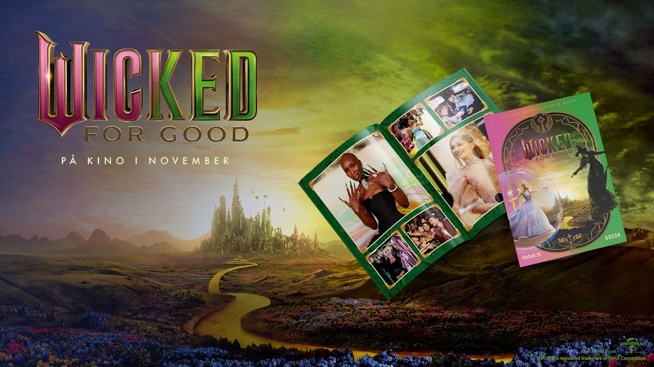 Se Wicked: For Good i IMAX – få en eksklusiv fotobok